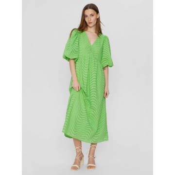 Shop Numph Nuevelyn Dress In Green