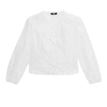 Shop Paige Womenswear Juno Blouse In White