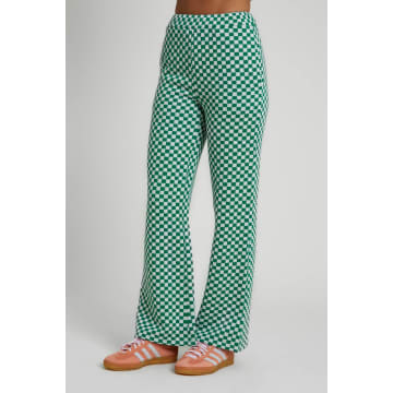 Native Youth Green Wivi Wide Leg Trousers