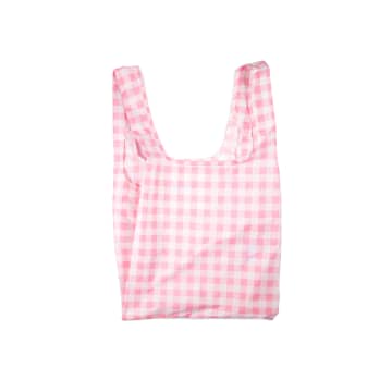 Shop Kind Bag Medium Bubblegum Pink Gingham Reusable Bag
