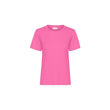 Shop Kaffe Marin T-shirt In Rose Violet From
