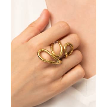 Bcoqui Multiple Ring  Drops In Gold
