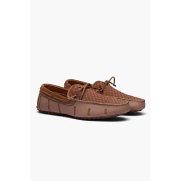 Shop Swims - Woven Driver Loafer In Nut 21224-253
