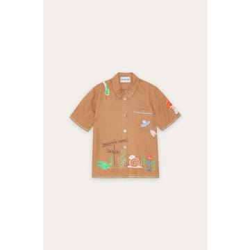 Shop Helmstedt Aleta Shirt In Brown