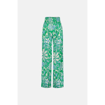 Shop Fabienne Chapot Palapa Trousers In Green