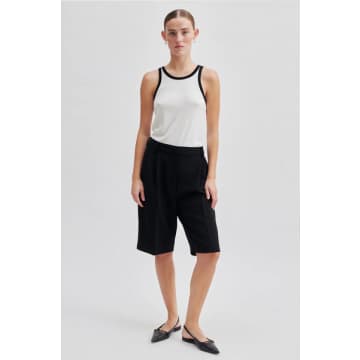 Shop Second Female Flore Black Shorts
