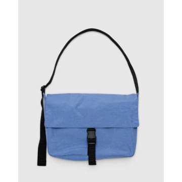 Shop Baggu Nylon Messenger Bag In Blue