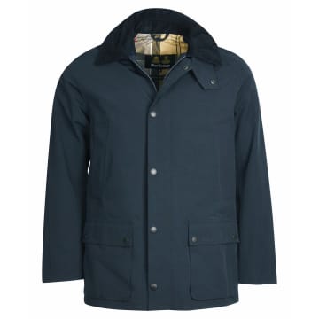 Shop Barbour Navy Ashby Waterproof Jacket In Blue