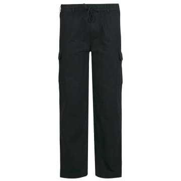 Shop Barbour Black Penton Cargo Trousers