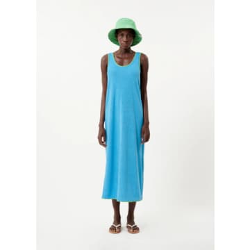 Shop Frnch Constantina Dress In Blue