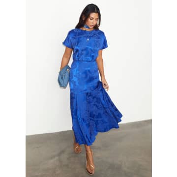 Shop Never Fully Dressed Blue Love Lock Erin Dress