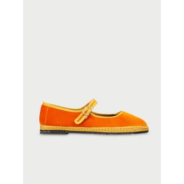Flabelus Zapato Mary Jane In Orange