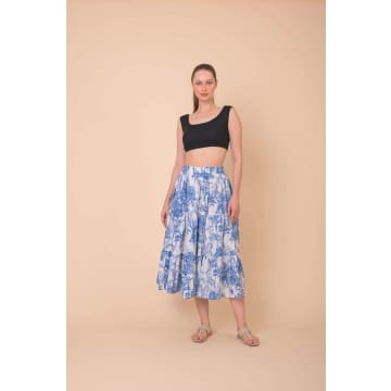 Shop Dream Skazen Midi Skirt In Blue