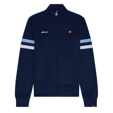 Shop Ellesse Roma Track Top Navy/light Blue And White