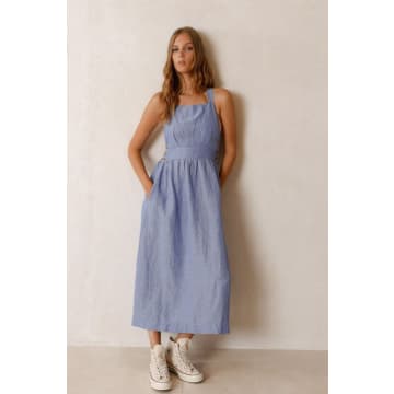 Shop Indi And Cold Vestido Azul Glacial Dress