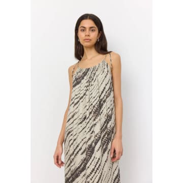 Shop Levete Room Grith Dress In Sand In Neutrals
