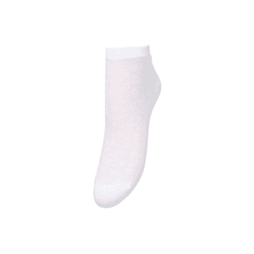 Becksondergaard Short Signa Cotton Sock White