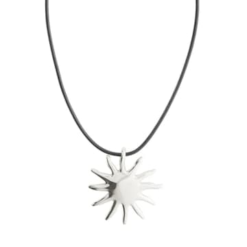 Shop Pilgrim Light Necklace In Metallic