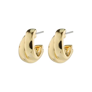 Shop Pilgrim Orit Earrings In Gold