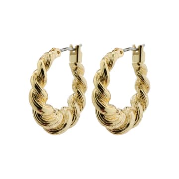 Shop Pilgrim Eileen Earrings In Gold