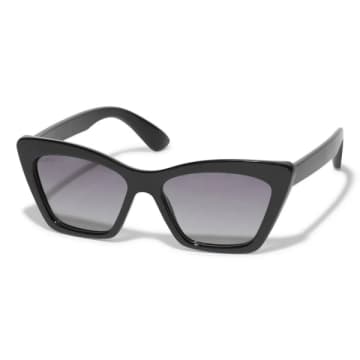Shop Pilgrim Dakota Sunglasses In Black