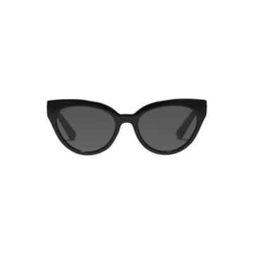 Shop Pilgrim Raisa Sunglasses In Black