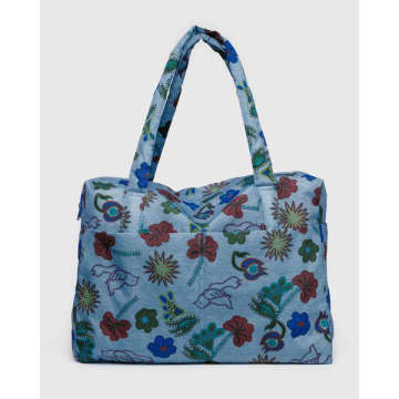 Shop Baggu Cloud Carry-on Bag In Blue