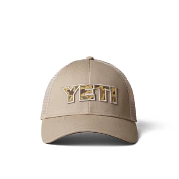 Shop Yeti Camo Logo Trucker In Neutrals
