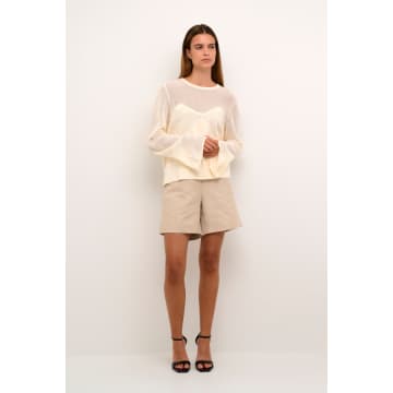 Shop Harrison Fashion Ollakb Knit | Egret In White