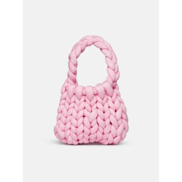 Sui Ava Sally Braided Bag In Pink