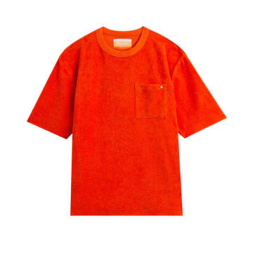 Shop Rivieras Terrycloth T-shirt In Orange