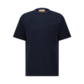 Shop Rivieras Terrycloth T-shirt In Blue