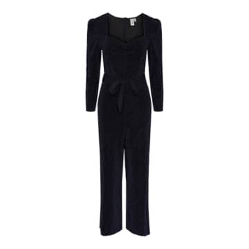 Y.a.s. Disna Jumpsuit In Metallic Blue
