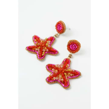 Shop My Doris Pink Starfish Earrings