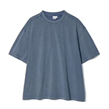 Shop Partimento Vintage Washed Tee In Blue