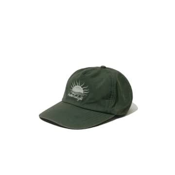 Partimento Vintage Washed Sunlight Ball Cap In Green