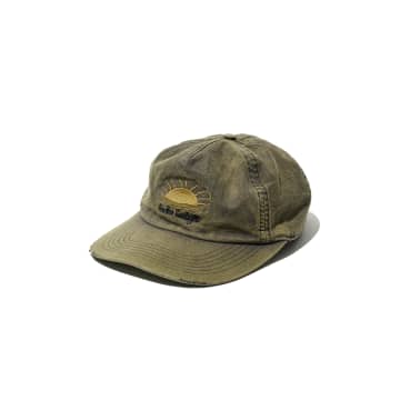 Partimento Vintage Washed Sunlight Ball Cap In Vintage Khaki In Green