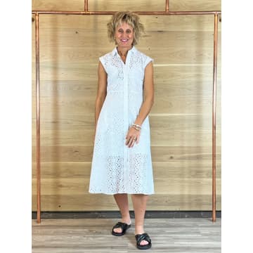 Shop Emme Marella Venosa Dress White