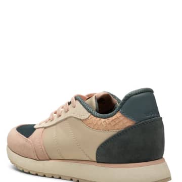 Shop Woden Ronja Trainer In Ivory Multi