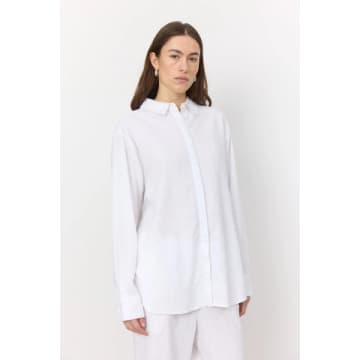 Shop Levete Room Naja 20 Shirt In White