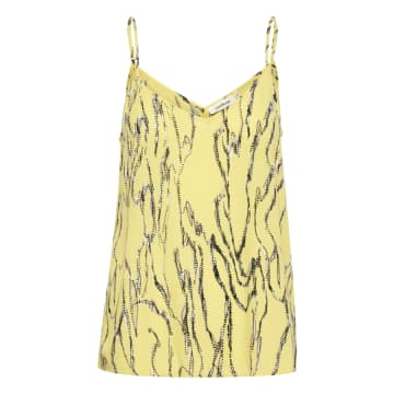 Shop Soaked In Luxury Endive Traces Zaya Strap Top