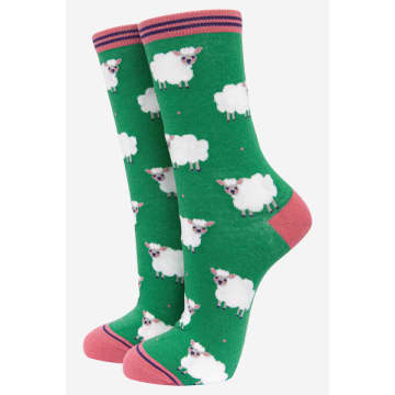 Shop Sock Talk Women's Spring Lamb Woolly Sheep Bamboo Socks