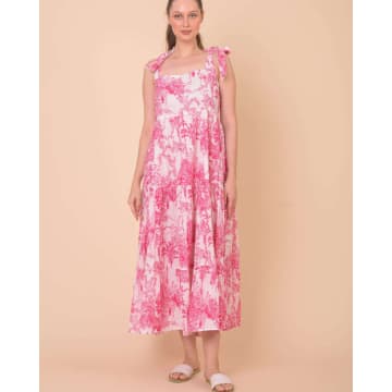 Shop Handprint Dream Apparel Capri Dress Pink Sketch