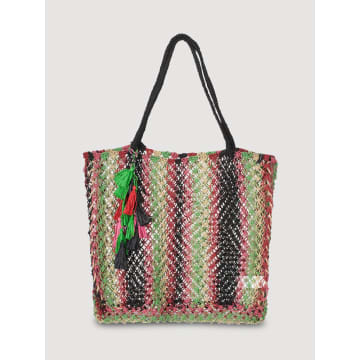 Shop Summum Crochet Bag Multicolour