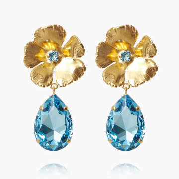 Caroline Svedbom 'anemone' Earrings In Gold