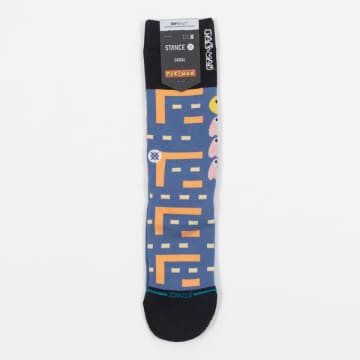Shop Stance X Pac-man Power Pellet Socks In Blue