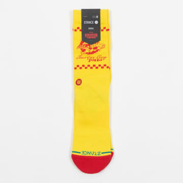 Stance X Stranger Things Surfer Boy Socks In Yellow