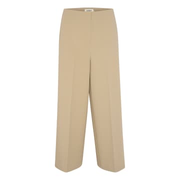 Shop Soaked In Luxury Slcorinne Wide Cropped Pants | Spray Green