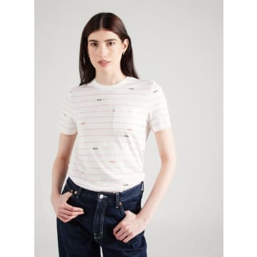 Shop Lark London Only Swimming Lady T-shirt In Neutrals