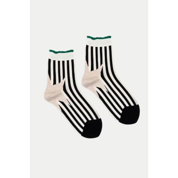 Shop Hansel From Basel Black Elton Short Crew Socks